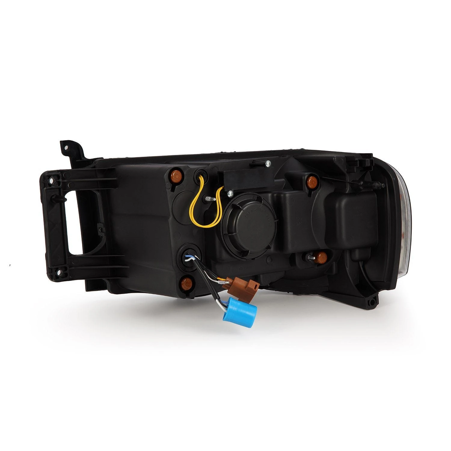 02-05 Dodge Ram LUXX-Series LED Projector Headlights Alpha-Black 10 02-05 Dodge Ram LUXX-Series LED Projector Headlights Alpha-Black - Image 8