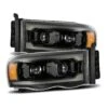 02-05 Dodge Ram LUXX-Series LED Projector Headlights Alpha-Black -Car Light Shop 02 05 dodge ram luxx series led projector headlights alpha black 667390