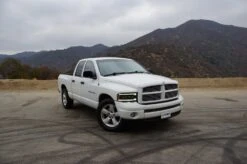 02-05 Dodge Ram NOVA-Series LED Projector Headlights Alpha-Black -Car Light Shop 02 05 dodge ram nova series led projector headlights alpha black 172306