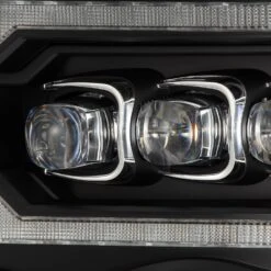 02-05 Dodge Ram NOVA-Series LED Projector Headlights Black -Car Light Shop 02 05 dodge ram nova series led projector headlights black 386003