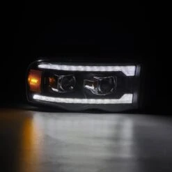 02-05 Dodge Ram PRO-Series Halogen Projector Headlights Black -Car Light Shop 02 05 dodge ram pro series halogen projector headlights black 954722