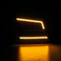 03-06 Chevrolet Silverado/02-06 Avalanche (without Body Cladding) NOVA-Series LED Projector Headlights Alpha-Black -Car Light Shop 03 06 chevrolet silverado02 06 avalanche without body cladding nova series led projector headlights alpha black 249089