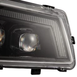 03-06 Chevrolet Silverado/02-06 Avalanche (without Body Cladding) NOVA-Series LED Projector Headlights Alpha-Black -Car Light Shop 03 06 chevrolet silverado02 06 avalanche without body cladding nova series led projector headlights alpha black 706112