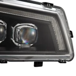 03-06 Chevrolet Silverado/02-06 Avalanche (without Body Cladding) NOVA-Series LED Projector Headlights Black -Car Light Shop 03 06 chevrolet silverado02 06 avalanche without body cladding nova series led projector headlights black 537280