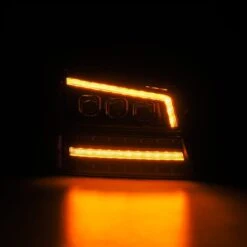 03-06 Chevrolet Silverado/02-06 Avalanche (without Body Cladding) NOVA-Series LED Projector Headlights Black -Car Light Shop 03 06 chevrolet silverado02 06 avalanche without body cladding nova series led projector headlights black 837156