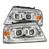 04-08 Ford F150 / 06-08 Lincoln Mark LT LUXX-Series LED Projector Headlights Chrome 1 04-08 Ford F150 / 06-08 Lincoln Mark LT LUXX-Series LED Projector Headlights Chrome -Car Light Shop 04 08 ford f150 06 08 lincoln mark lt luxx series led projector headlights chrome 845303