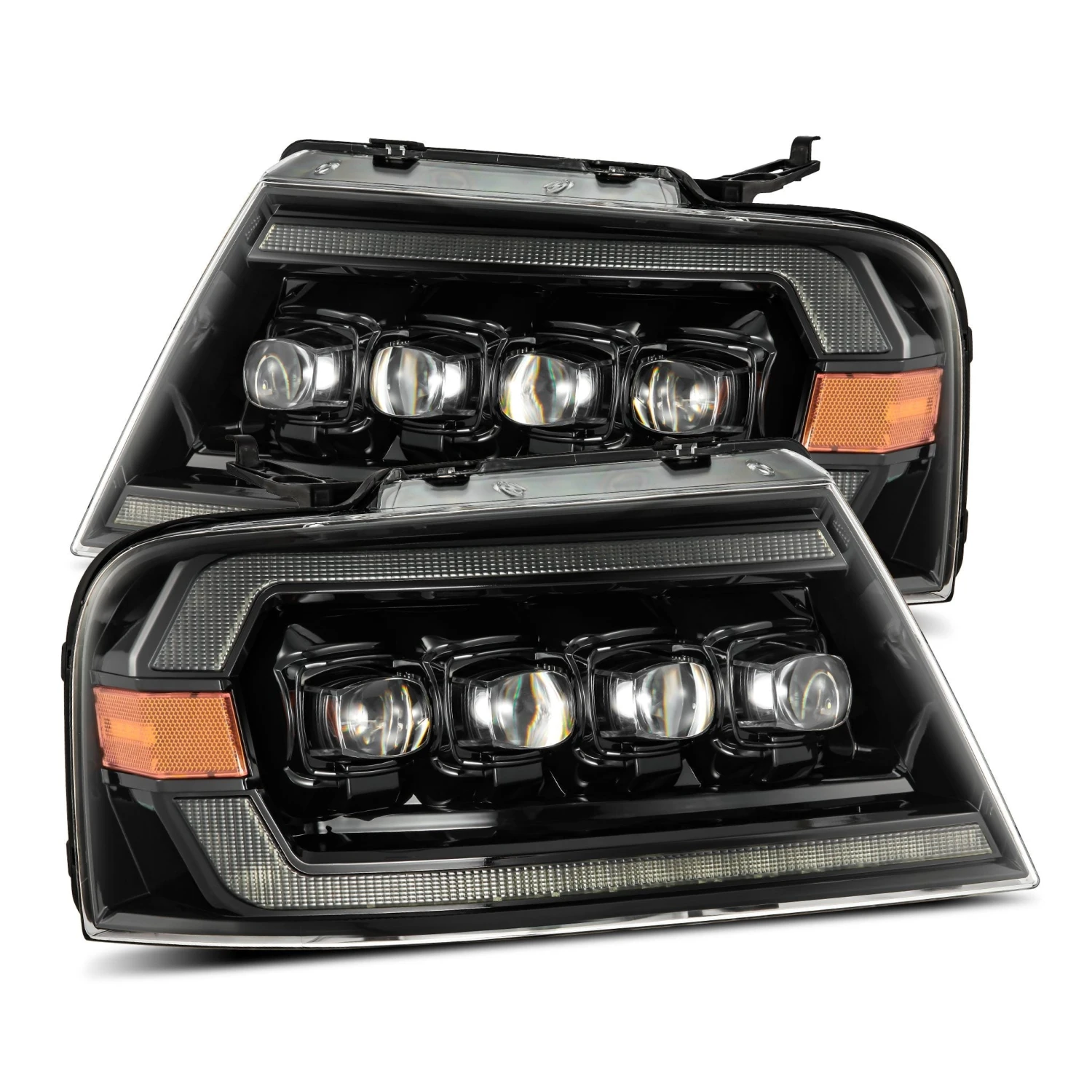 04-08 Ford F150 / 06-08 Lincoln Mark LT NOVA-Series LED Projector Headlights Alpha-Black 3 04-08 Ford F150 / 06-08 Lincoln Mark LT NOVA-Series LED Projector Headlights Alpha-Black