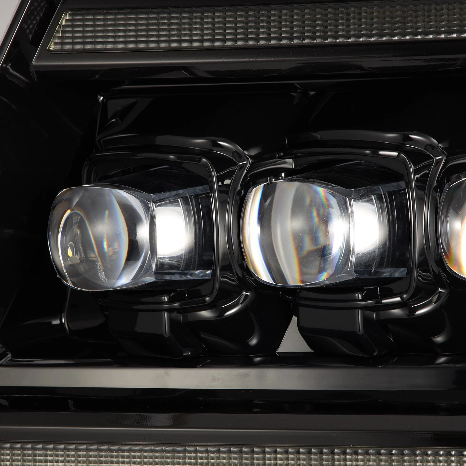 04-08 Ford F150 / 06-08 Lincoln Mark LT NOVA-Series LED Projector Headlights Alpha-Black 5 04-08 Ford F150 / 06-08 Lincoln Mark LT NOVA-Series LED Projector Headlights Alpha-Black - Image 3