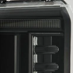 05-07 Ford Super Duty/Excursion LUXX-Series LED Projector Headlights Alpha-Black -Car Light Shop 05 07 ford super dutyexcursion luxx series led projector headlights alpha black 563858