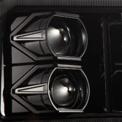 05-07 Ford Super Duty/Excursion LUXX-Series LED Projector Headlights Alpha-Black -Car Light Shop 05 07 ford super dutyexcursion luxx series led projector headlights alpha black 967685