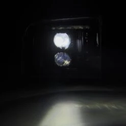 05-07 Ford Super Duty/Excursion LUXX-Series LED Projector Headlights Black -Car Light Shop 05 07 ford super dutyexcursion luxx series led projector headlights black 900807