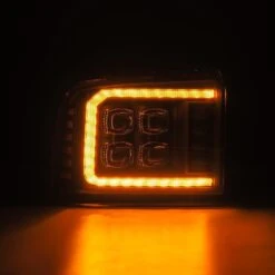 05-07 Ford Super Duty/Excursion NOVA-Series LED Projector Headlights Black -Car Light Shop 05 07 ford super dutyexcursion nova series led projector headlights black 793514