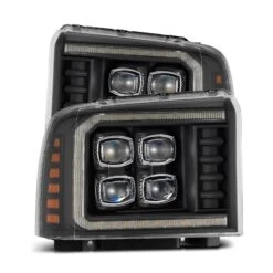 05-07 Ford Super Duty/Excursion NOVA-Series LED Projector Headlights Black