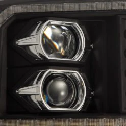 05-07 Ford Super Duty/Excursion PRO-Series Halogen Projector Headlights Black -Car Light Shop 05 07 ford super dutyexcursion pro series halogen projector headlights black 293541