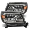 05-11 Toyota Tacoma LUXX-Series LED Crystal Headlights Black -Car Light Shop 05 11 toyota tacoma luxx series led crystal headlights black 172591