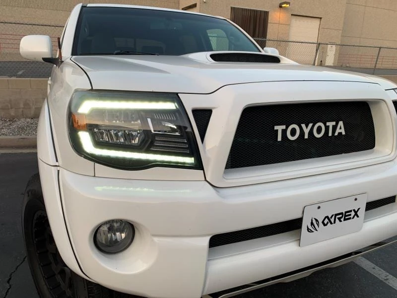 05-11 Toyota Tacoma LUXX-Series LED Crystal Headlights Black 11 05-11 Toyota Tacoma LUXX-Series LED Crystal Headlights Black - Image 9