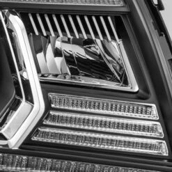 05-11 Toyota Tacoma LUXX-Series LED Projector Headlights Black -Car Light Shop 05 11 toyota tacoma luxx series led projector headlights black 719068