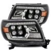 05-11 Toyota Tacoma NOVA-Series LED Projector Headlights Black -Car Light Shop 05 11 toyota tacoma nova series led projector headlights black 413266
