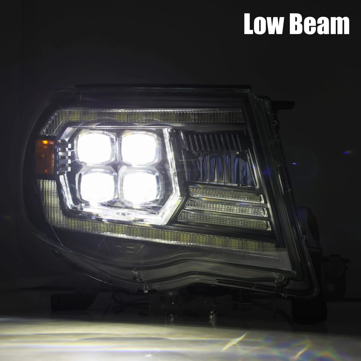 05-11 Toyota Tacoma NOVA-Series LED Projector Headlights Chrome 8 05-11 Toyota Tacoma NOVA-Series LED Projector Headlights Chrome - Image 6