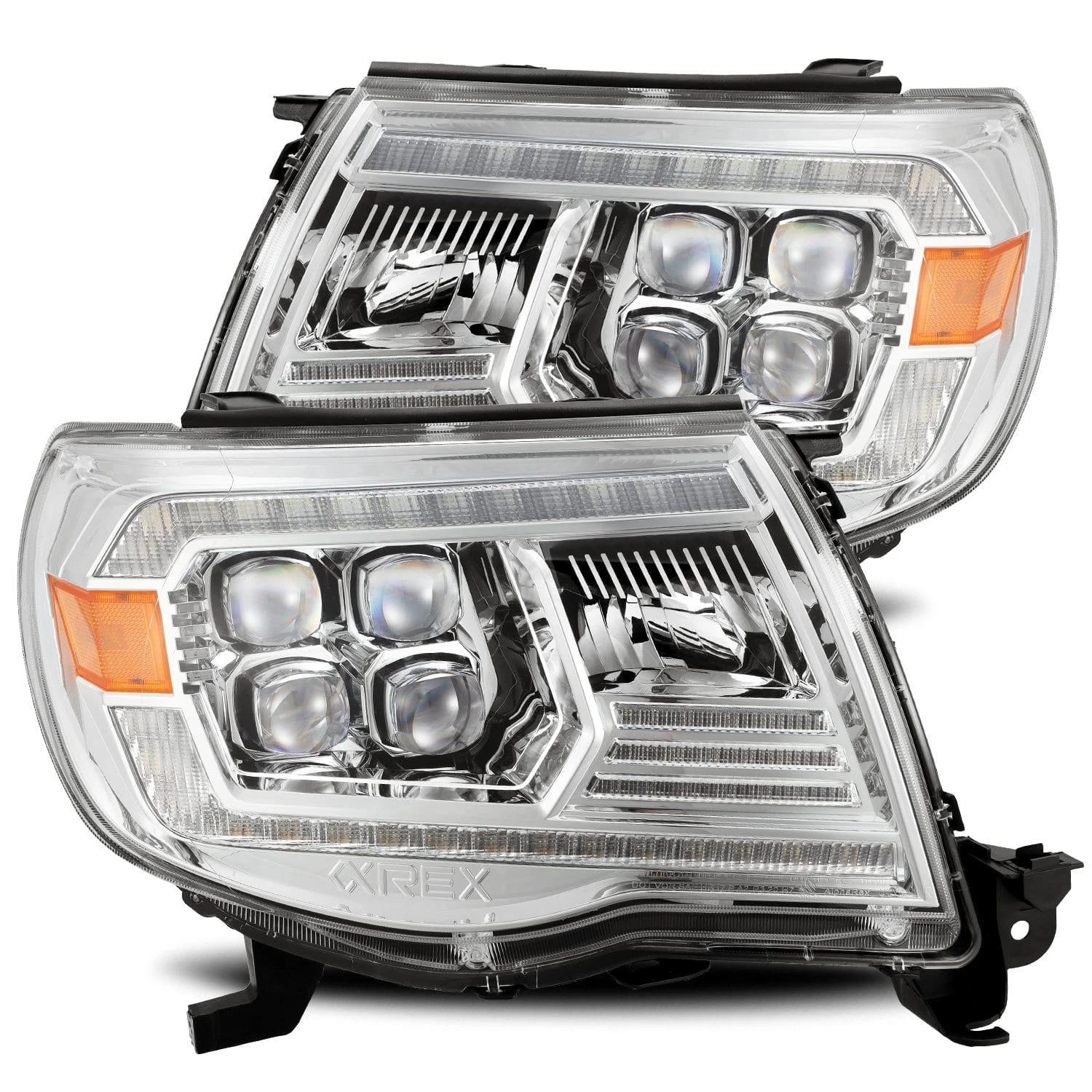 05-11 Toyota Tacoma NOVA-Series LED Projector Headlights Chrome 3 05-11 Toyota Tacoma NOVA-Series LED Projector Headlights Chrome