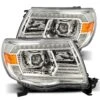 05-11 Toyota Tacoma PRO-Series Halogen Projector Headlights Chrome -Car Light Shop 05 11 toyota tacoma pro series halogen projector headlights chrome 664052