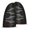 05-15 Toyota Tacoma LUXX-Series LED Tail Lights Black -Car Light Shop 05 15 toyota tacoma luxx series led tail lights black 318599