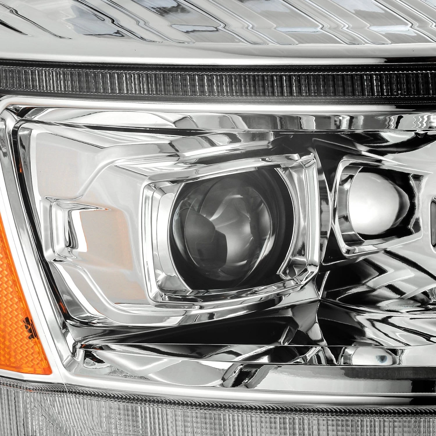 06-08 Dodge Ram LUXX-Series LED Projector Headlights Chrome 11 06-08 Dodge Ram LUXX-Series LED Projector Headlights Chrome - Image 9