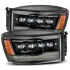 06-08 Dodge Ram NOVA-Series LED Projector Headlights Alpha-Black -Car Light Shop 06 08 dodge ram nova series led projector headlights alpha black 954846