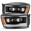 06-08 Dodge Ram PRO-Series Halogen Projector Headlights Black -Car Light Shop 06 08 dodge ram pro series halogen projector headlights black 339354