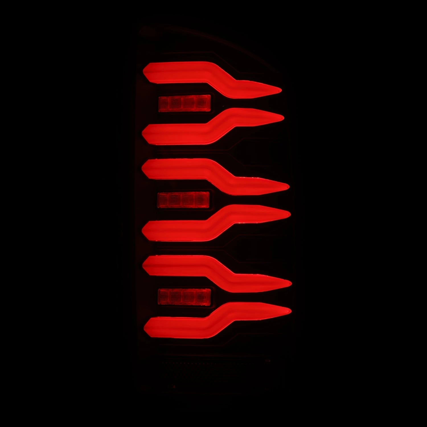 07-08 Dodge Ram 1500/07-09 Dodge Ram 2500/3500 Truck LUXX-Series LED Tail Lights Black 6 07-08 Dodge Ram 1500/07-09 Dodge Ram 2500/3500 Truck LUXX-Series LED Tail Lights Black - Image 4