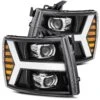 07-13 Chevrolet Silverado LUXX-Series LED Projector Headlights Jet Black 1 07-13 Chevrolet Silverado LUXX-Series LED Projector Headlights Jet Black -Car Light Shop 07 13 chevrolet silverado luxx series led projector headlights jet black 238283