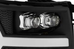 07-13 Chevrolet Silverado NOVA-Series LED Projector Headlights Black -Car Light Shop 07 13 chevrolet silverado nova series led projector headlights black 216631