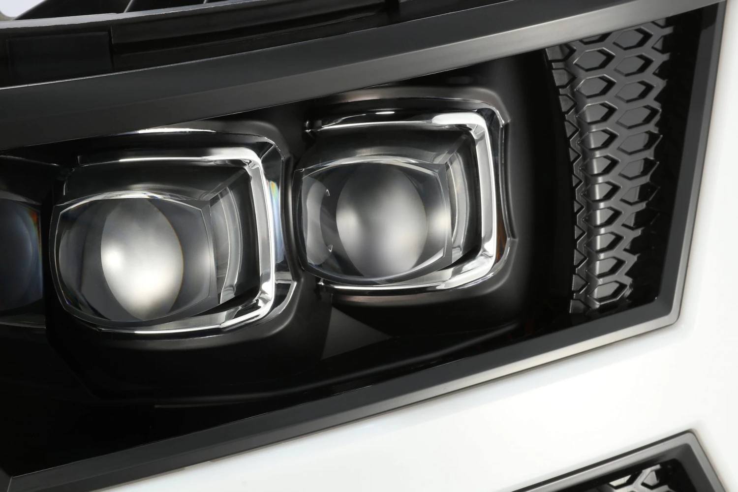 07-13 Chevrolet Silverado NOVA-Series LED Projector Headlights Jet Black 10 07-13 Chevrolet Silverado NOVA-Series LED Projector Headlights Jet Black - Image 8
