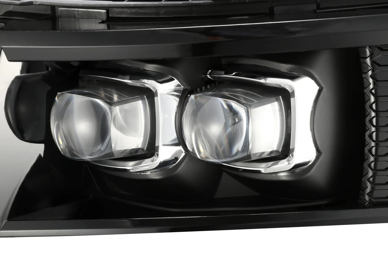 07-13 Chevrolet Silverado NOVA-Series LED Projector Headlights Jet Black 7 07-13 Chevrolet Silverado NOVA-Series LED Projector Headlights Jet Black - Image 5
