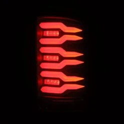 07-13 GMC Sierra LUXX-Series LED Tail Lights Black -Car Light Shop 07 13 gmc sierra luxx series led tail lights black 162423