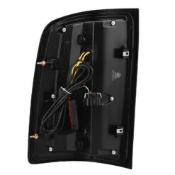 07-13 GMC Sierra LUXX-Series LED Tail Lights Black -Car Light Shop 07 13 gmc sierra luxx series led tail lights black 205570