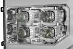 07-13 GMC Sierra NOVA-Series LED Projector Headlights Chrome -Car Light Shop 07 13 gmc sierra nova series led projector headlights chrome 835710