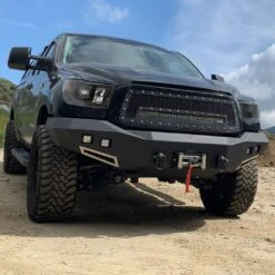 07-13 Toyota Tundra/08-17 Toyota Sequoia MK II LUXX-Series LED Projector Headlights Alpha-Black (With Level Adjuster) -Car Light Shop 07 13 toyota tundra08 17 toyota sequoia mk ii luxx series led projector headlights alpha black with level adjuster 647454