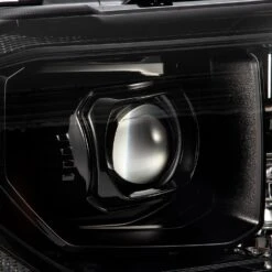 07-13 Toyota Tundra/08-17 Toyota Sequoia MK II LUXX-Series LED Projector Headlights Alpha-Black (With Level Adjuster) -Car Light Shop 07 13 toyota tundra08 17 toyota sequoia mk ii luxx series led projector headlights alpha black with level adjuster 649517