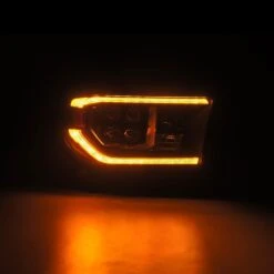 07-13 Toyota Tundra/08-17 Toyota Sequoia MK II NOVA-Series LED Projector Headlights Black (With Level Adjuster) -Car Light Shop 07 13 toyota tundra08 17 toyota sequoia mk ii nova series led projector headlights black with level adjuster 170780