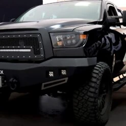 07-13 Toyota Tundra/08-17 Toyota Sequoia MK II NOVA-Series LED Projector Headlights Black (With Level Adjuster) -Car Light Shop 07 13 toyota tundra08 17 toyota sequoia mk ii nova series led projector headlights black with level adjuster 495282