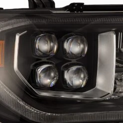 07-13 Toyota Tundra/08-17 Toyota Sequoia MK II NOVA-Series LED Projector Headlights Black (With Level Adjuster) -Car Light Shop 07 13 toyota tundra08 17 toyota sequoia mk ii nova series led projector headlights black with level adjuster 619689