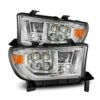 07-13 Toyota Tundra/08-17 Toyota Sequoia MK II NOVA-Series LED Projector Headlights Chrome (With Level Adjuster) -Car Light Shop 07 13 toyota tundra08 17 toyota sequoia mk ii nova series led projector headlights chrome with level adjuster 452699