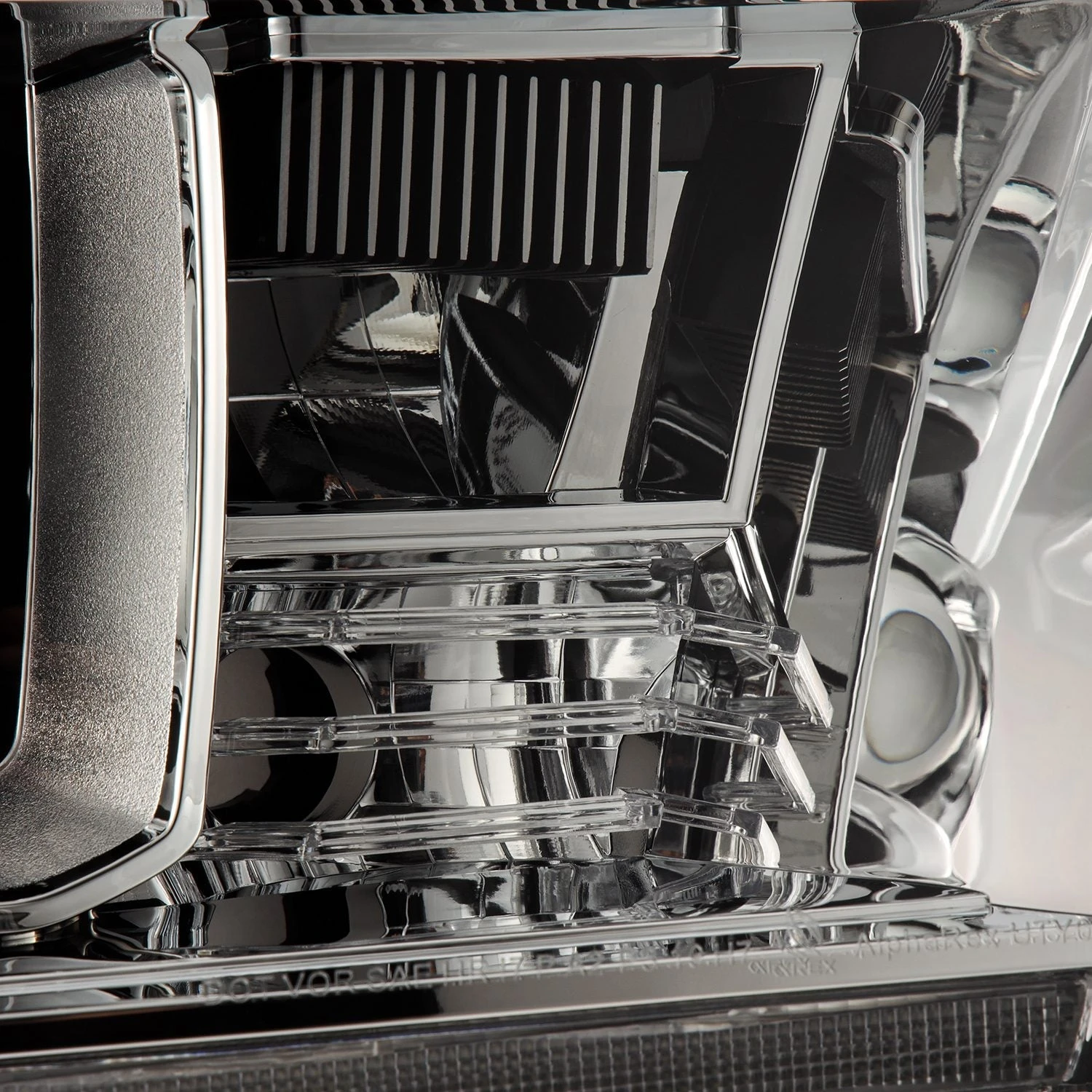 07-13 Toyota Tundra/08-17 Toyota Sequoia MK II PRO-Series Halogen Projector Headlights Chrome (Without Level Adjuster) 14 07-13 Toyota Tundra/08-17 Toyota Sequoia MK II PRO-Series Halogen Projector Headlights Chrome (Without Level Adjuster) - Image 12