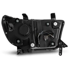 07-13 Toyota Tundra/08-17 Toyota Sequoia NOVA-Series LED Projector Headlights Black (With Level Adjuster) -Car Light Shop 07 13 toyota tundra08 17 toyota sequoia nova series led projector headlights black with level adjuster 529228