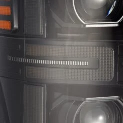 08-10 Ford Super Duty/Excursion LUXX-Series LED Projector Headlights Alpha-Black -Car Light Shop 08 10 ford super dutyexcursion luxx series led projector headlights alpha black 914606