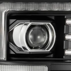 08-10 Ford Super Duty/Excursion LUXX-Series LED Projector Headlights Black -Car Light Shop 08 10 ford super dutyexcursion luxx series led projector headlights black 520555
