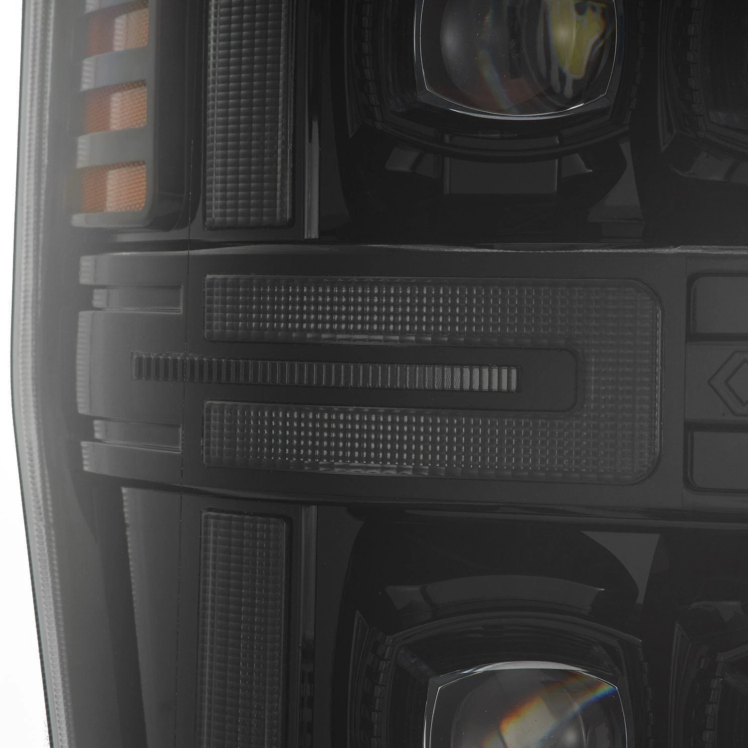 08-10 Ford Super Duty/Excursion NOVA-Series LED Projector Headlights Alpha-Black 5 08-10 Ford Super Duty/Excursion NOVA-Series LED Projector Headlights Alpha-Black - Image 3