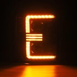 08-10 Ford Super Duty/Excursion PRO-Series Halogen Projector Headlights Alpha-Black -Car Light Shop 08 10 ford super dutyexcursion pro series halogen projector headlights alpha black 342611