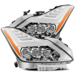 08-13 Infiniti G37/14-15 Q60 Coupe MK II NOVA-Series LED Projector Headlights Chrome